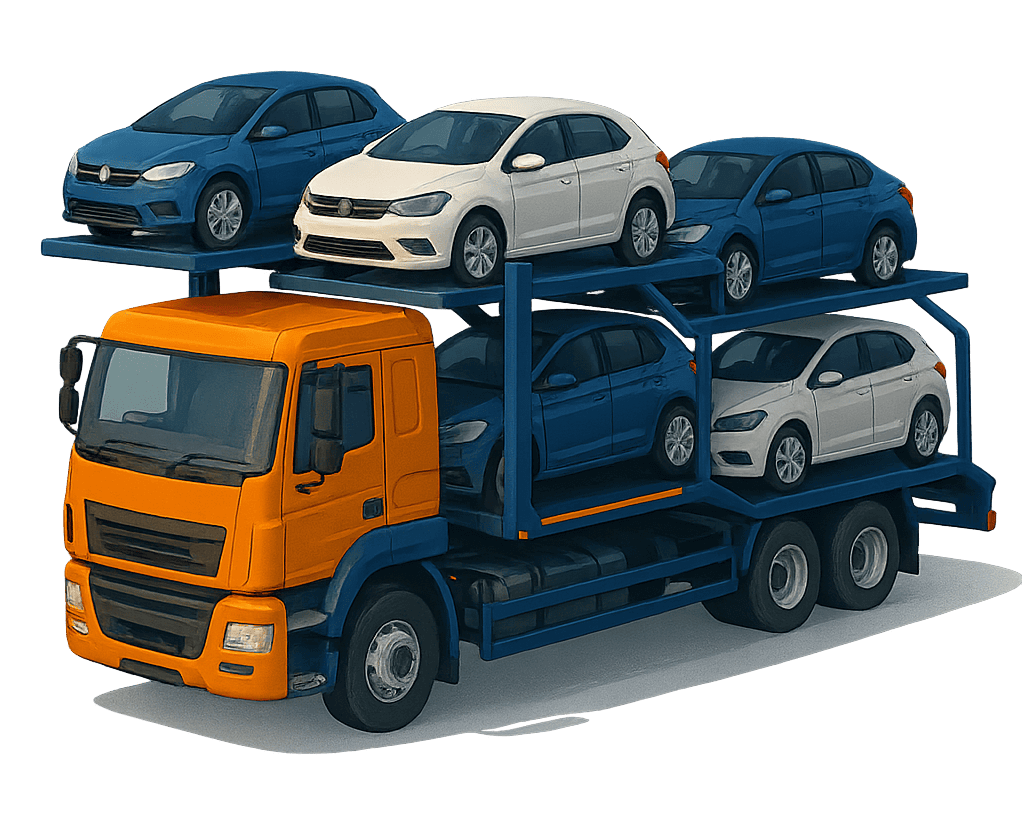 Kirim Mobil Via Car Carrier