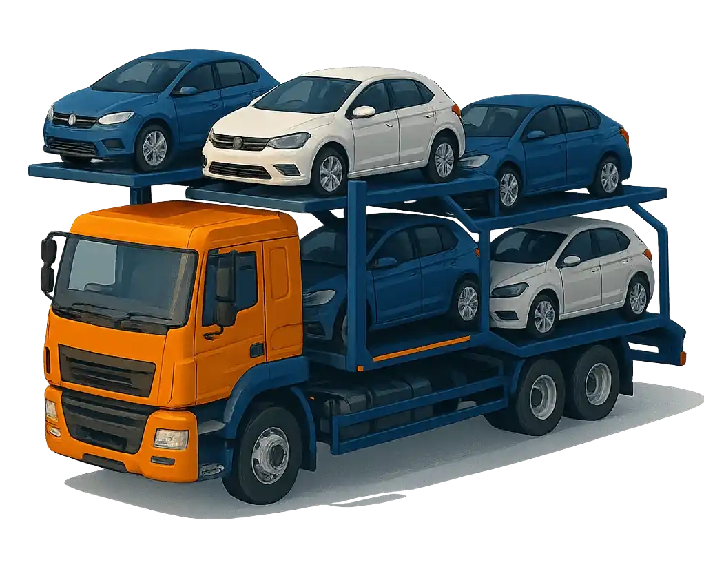 Kirim Mobil Via Car Carrier